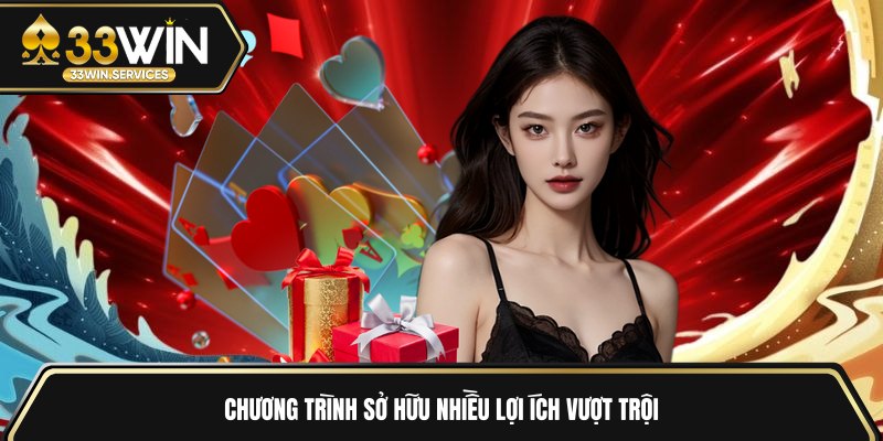 Chương trình sở hữu nhiều lợi ích vượt trội 
